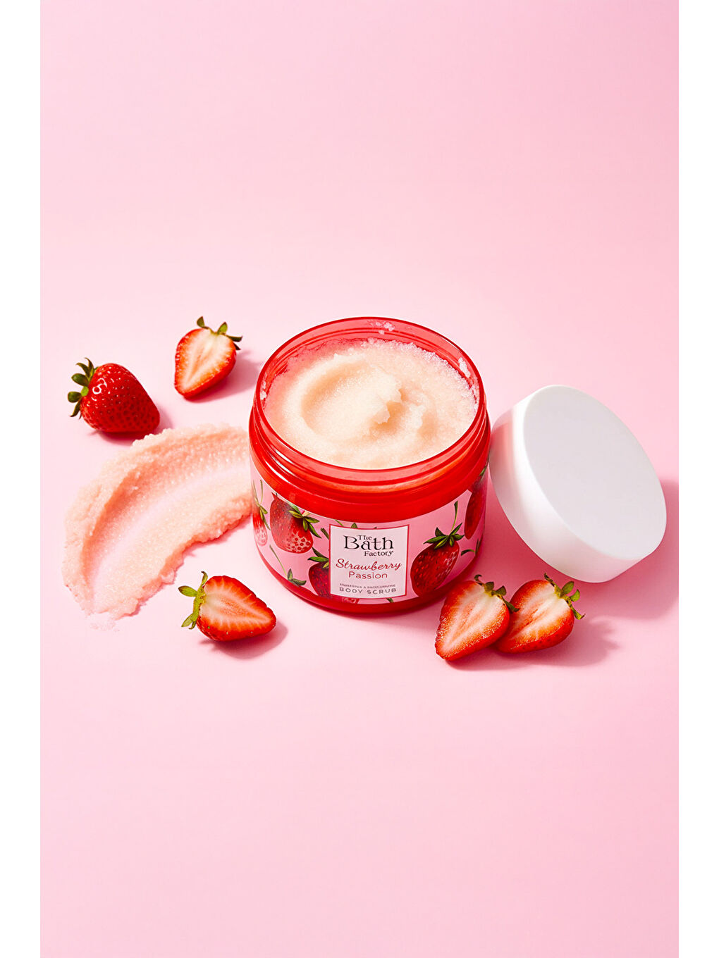 Nemlendirici Ve Arındırıcı Vücut Peelingi - Çilek Aromalı 300gr-2