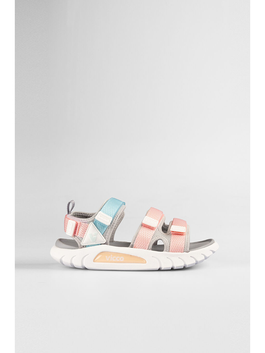 Cube Hafif Kız Çocuk Gri Sandalet-3