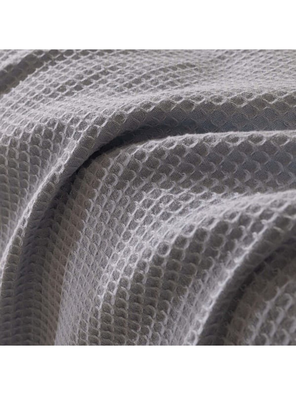 Soft Rete Çift Kişilik Pike - Mavi - 200x220 Cm-5