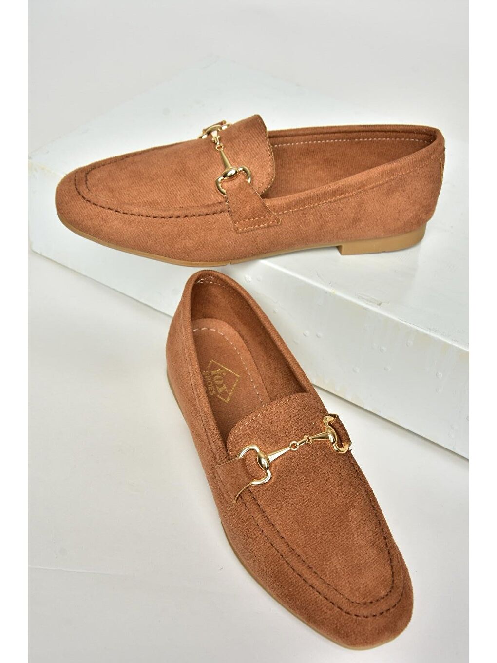 Kahverengi U6706743 Taba Kadın Babet-1