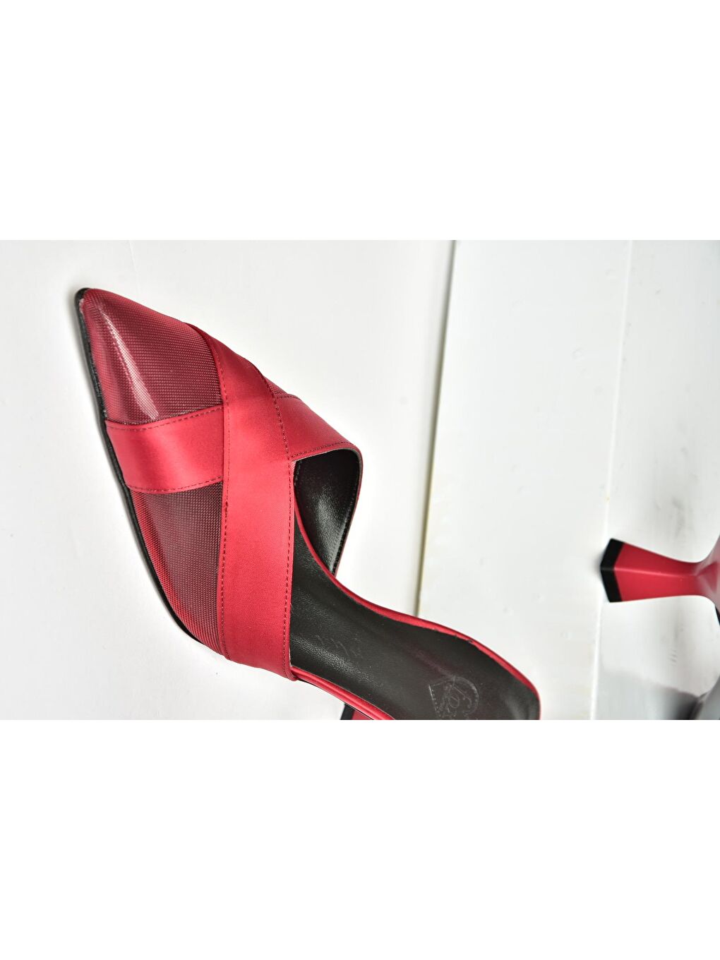 U6540742 Bordo Kadın Topuklu Ayakkabı-1