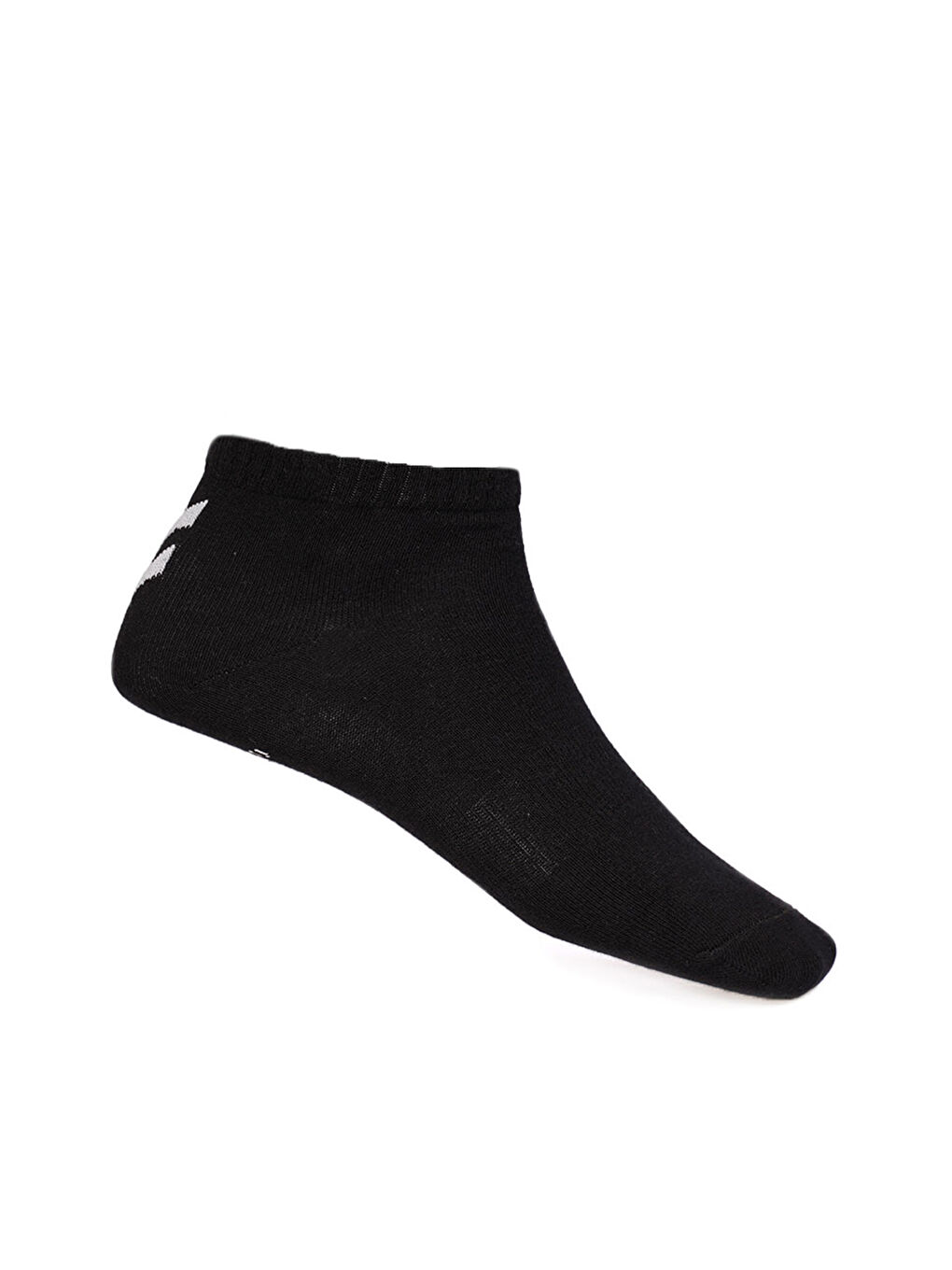 Midi 2Parça Siyah Spor Patik Çorap-1