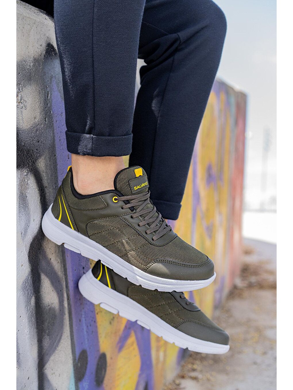 GARLY 3FX Haki Erkek Sneaker-1