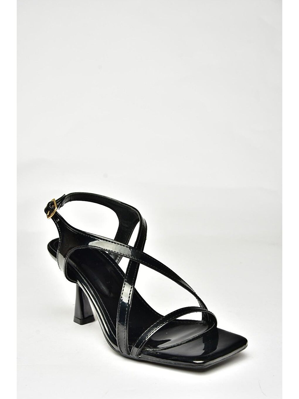 U5187175 Siyah Kadın Topuklu Ayakkabı-1