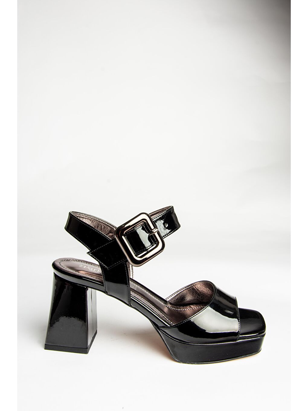 U8200097 Siyah Kadın Topuklu Ayakkabı