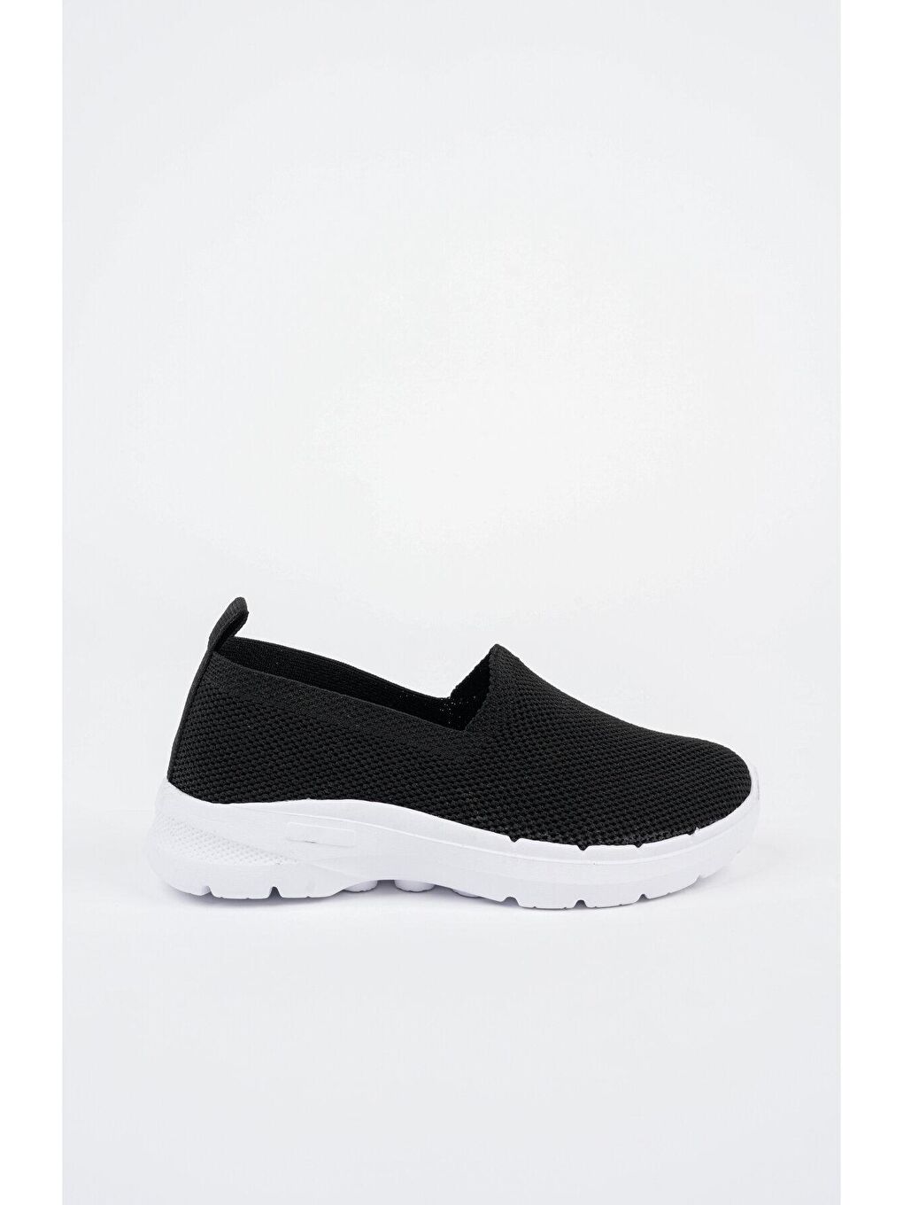 Siyah Muggo Apua  Kadın Ortopedik Bağcıksız Nefes Alabilen Hafif Yürüyüş Sneaker Spor Ayakkabı-2