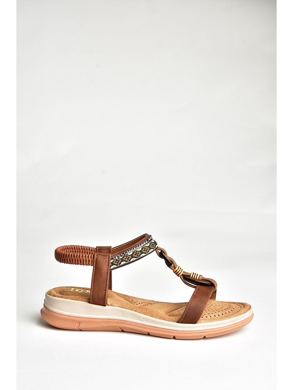 Kahverengi U2586168 Taba Kadın Sandalet