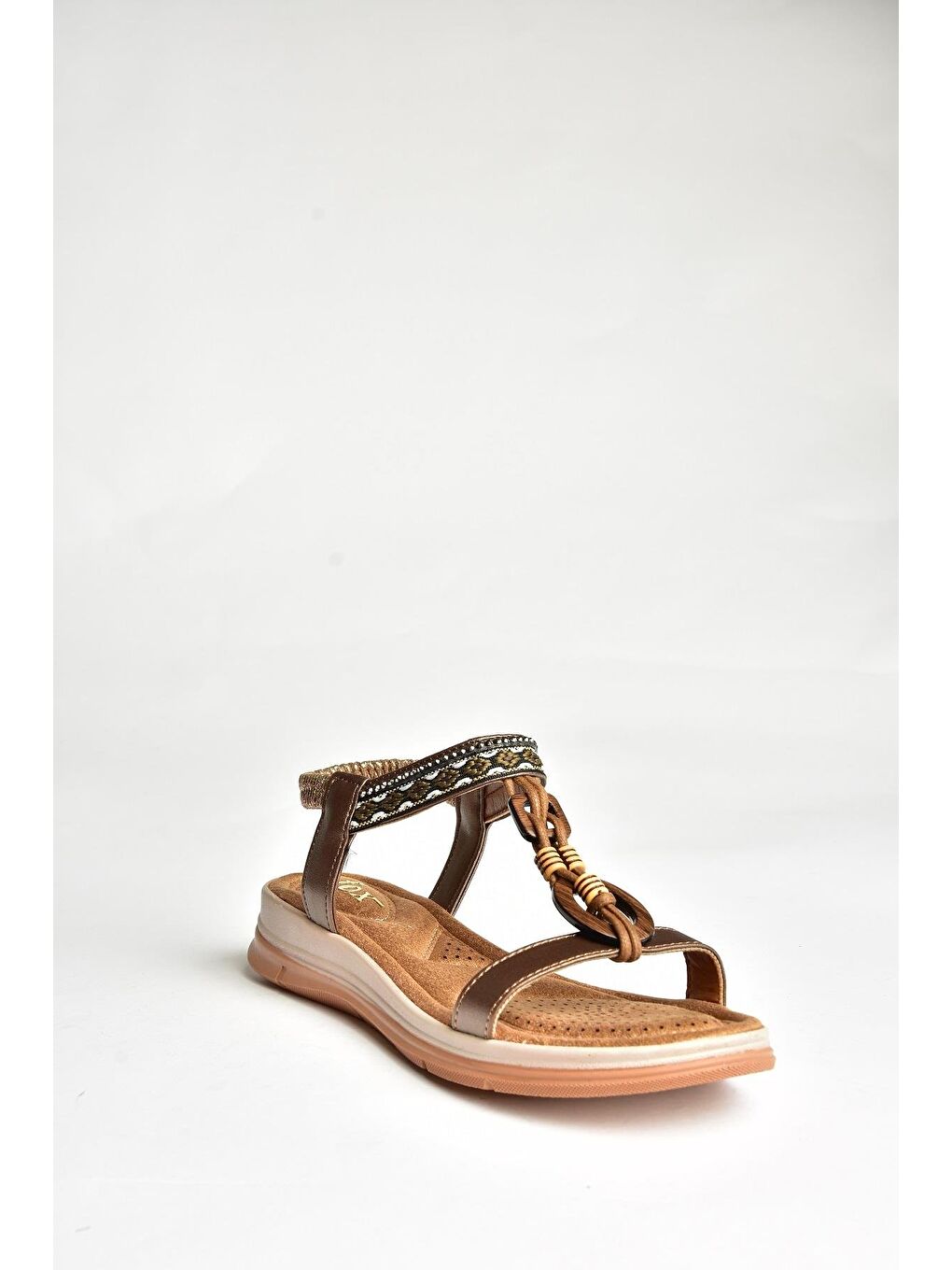 Turuncu U2586168 Bakır Kadın Sandalet-1