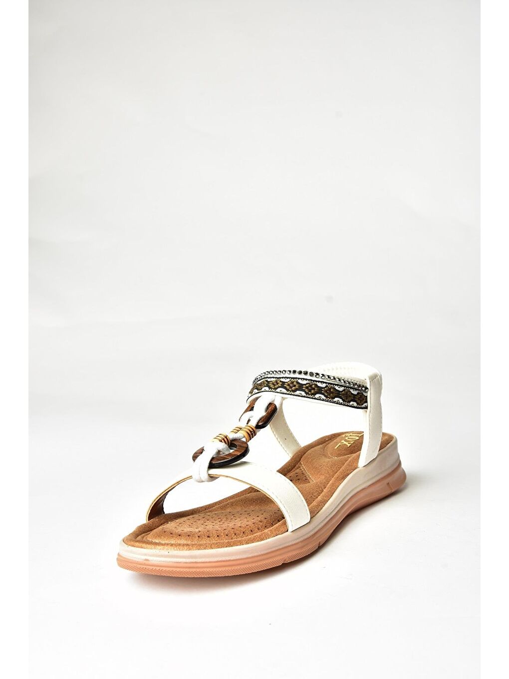 U2586168 Beyaz Kadın Sandalet-1
