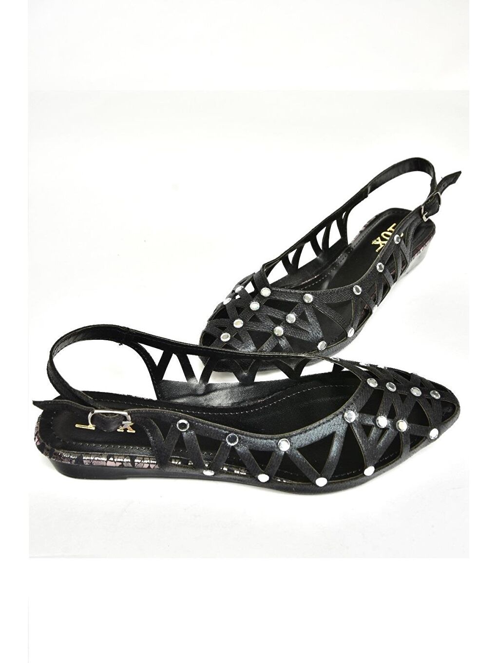 U2500301 Siyah Kadın Sandalet-2