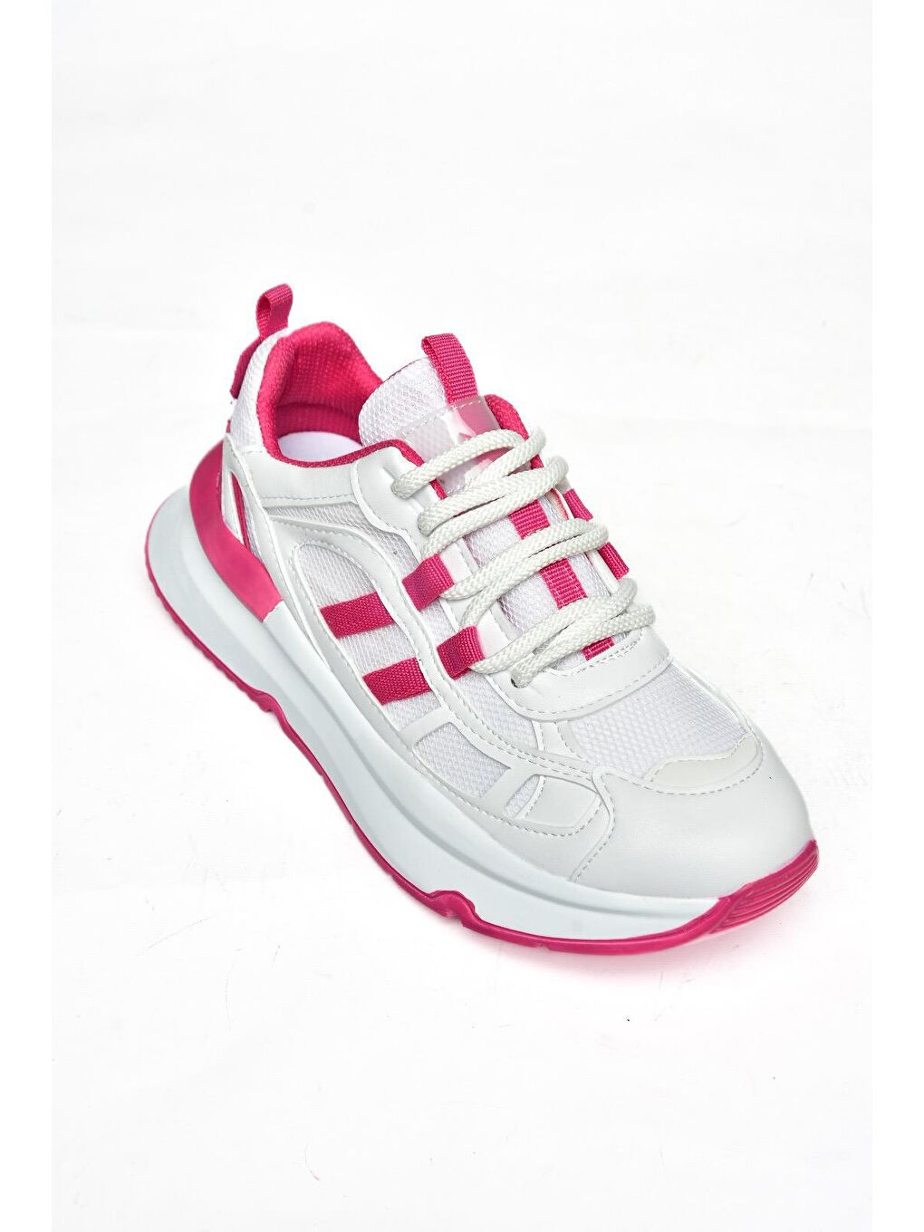 S9730176 Beyaz/Fuşya Kadın Sneakers