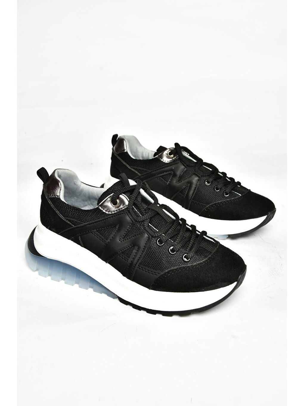 S9731130 Siyah Kadın Sneakers-2