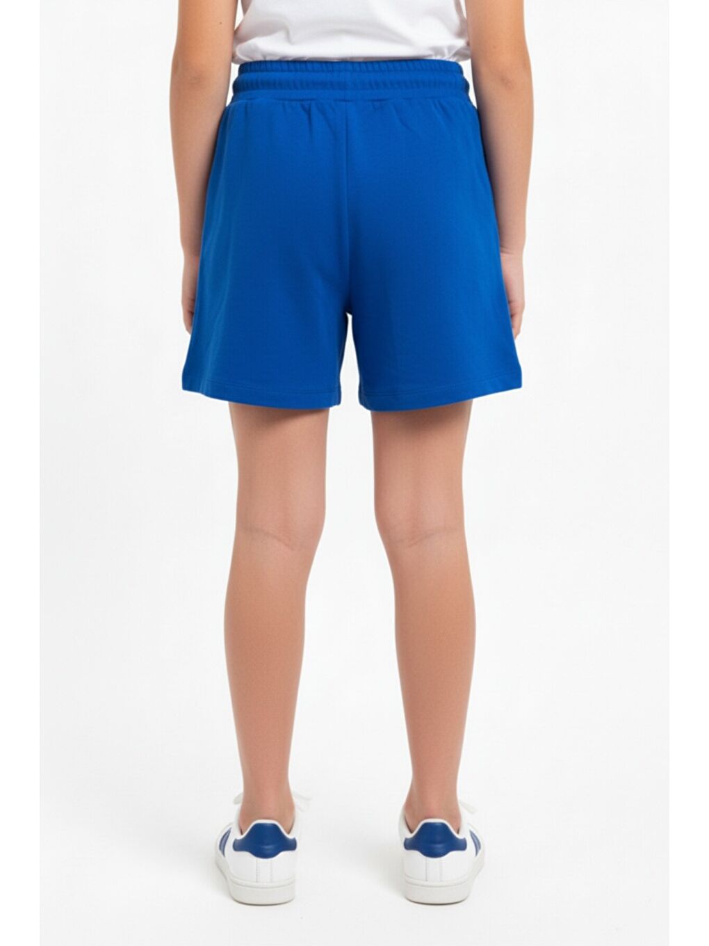 Mavi Kız Çocuk Baskılı Şort-3