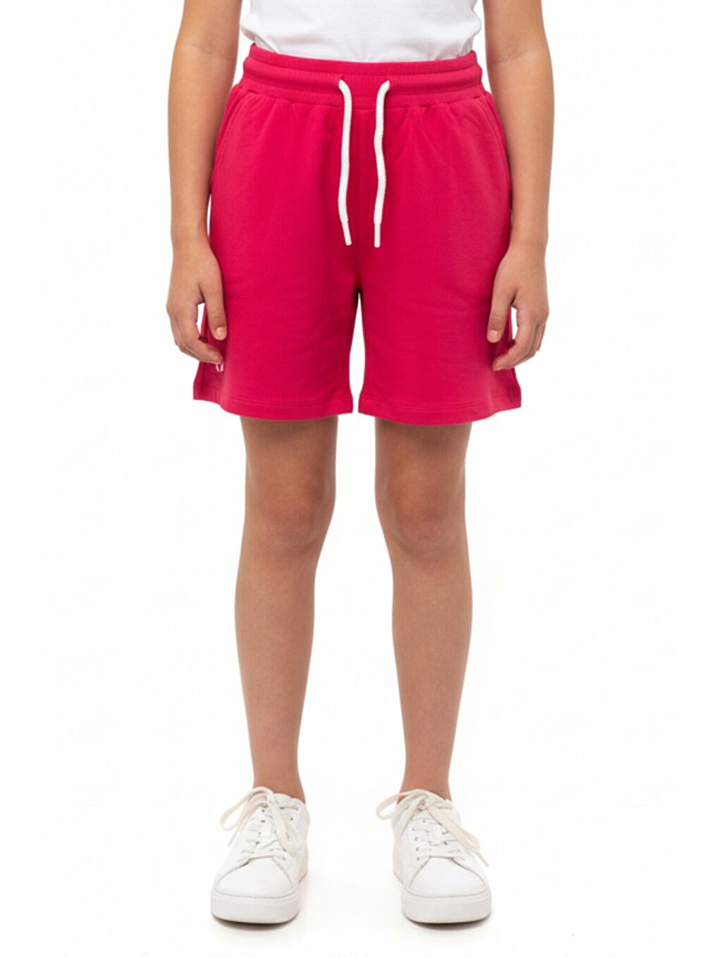 Fuşya Kız Çocuk Baskılı Şort