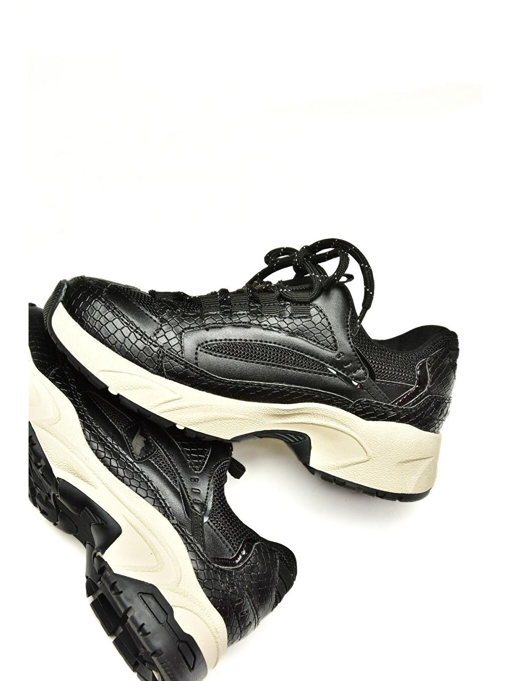 U3124142 Siyah Kadın Sneakers-3