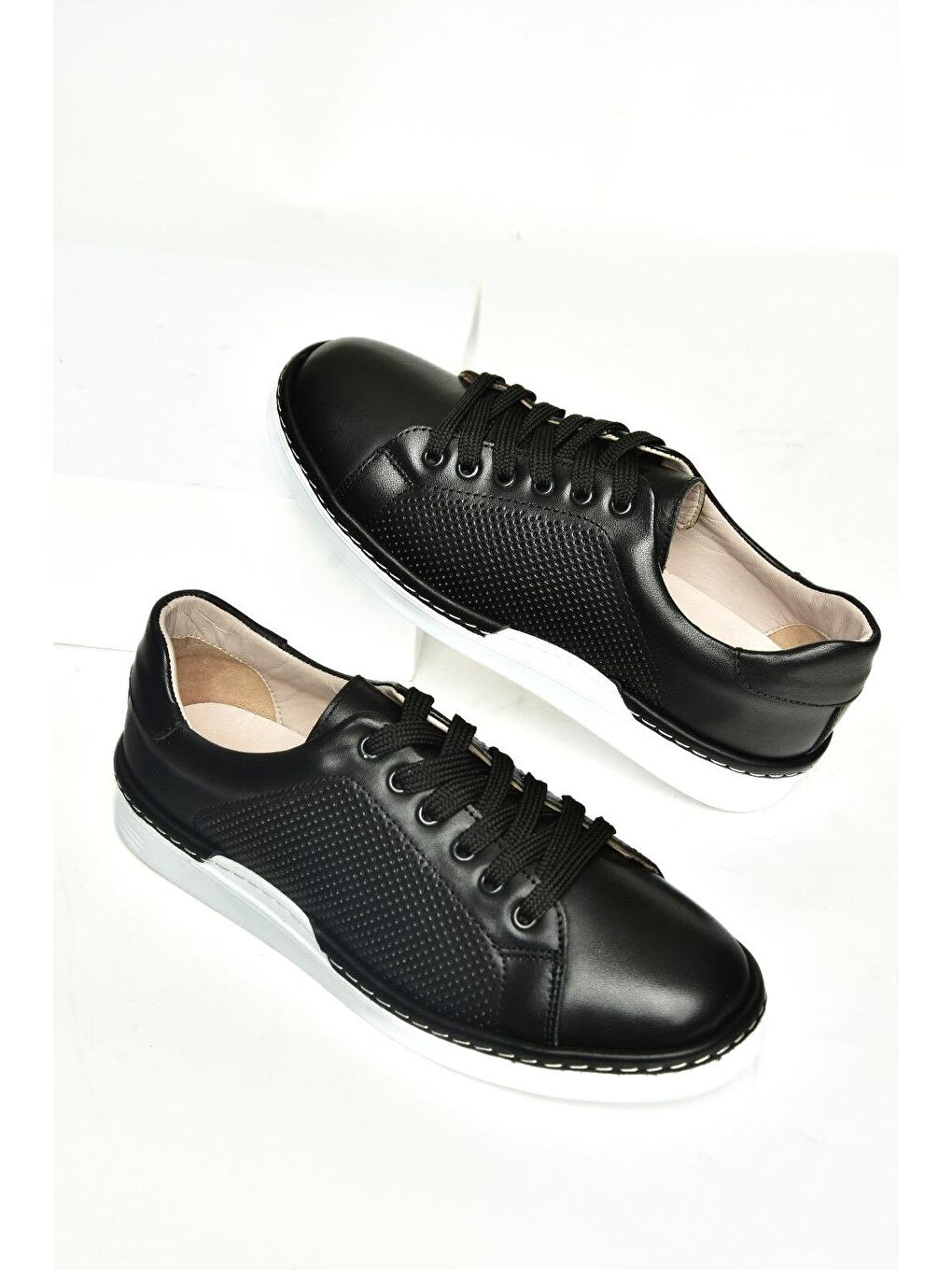 U5550252 Siyah Kadın Sneakers-2