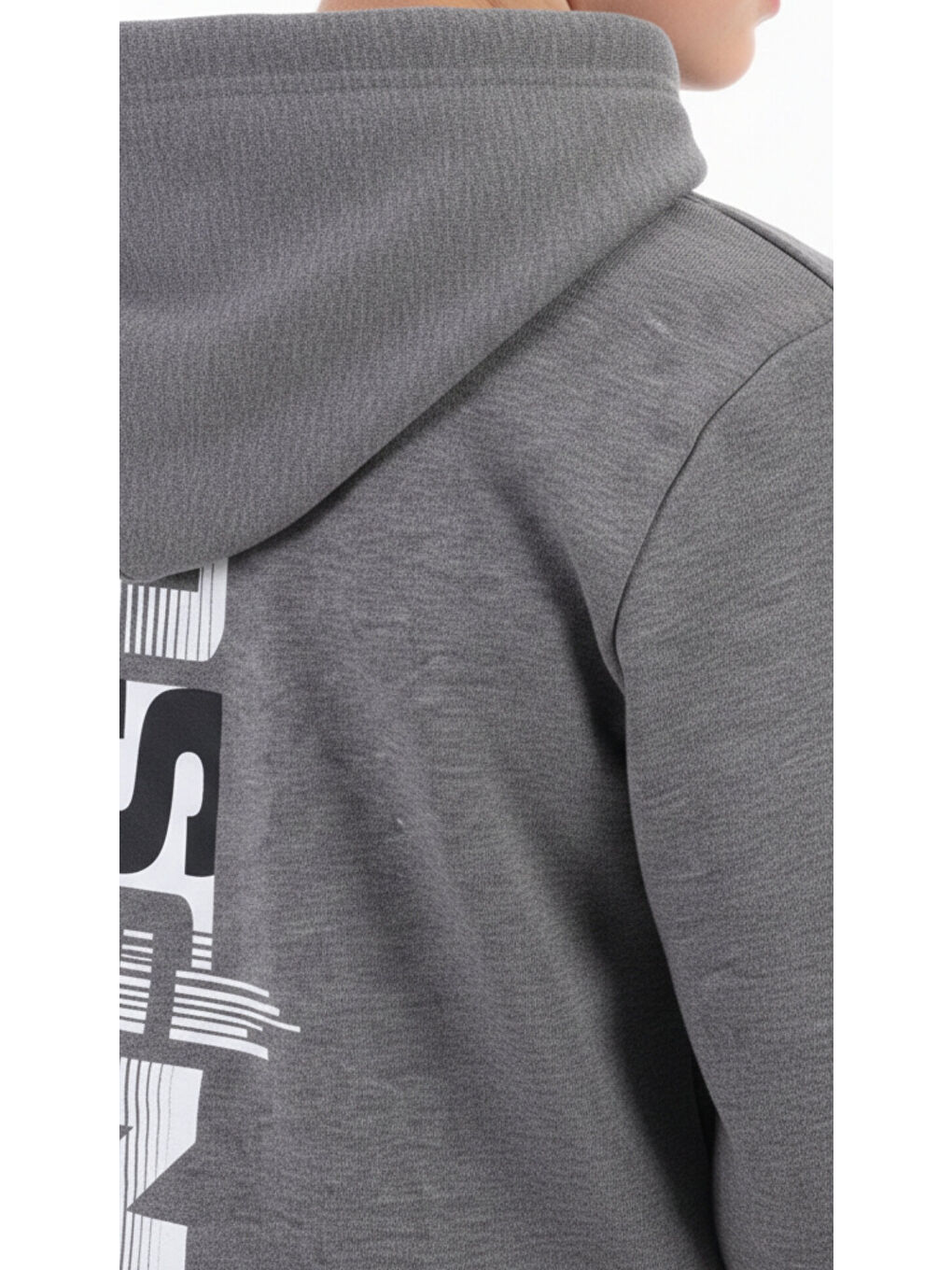 Antrasit Erkek Çocuk Baskılı Eşofman Takım-4