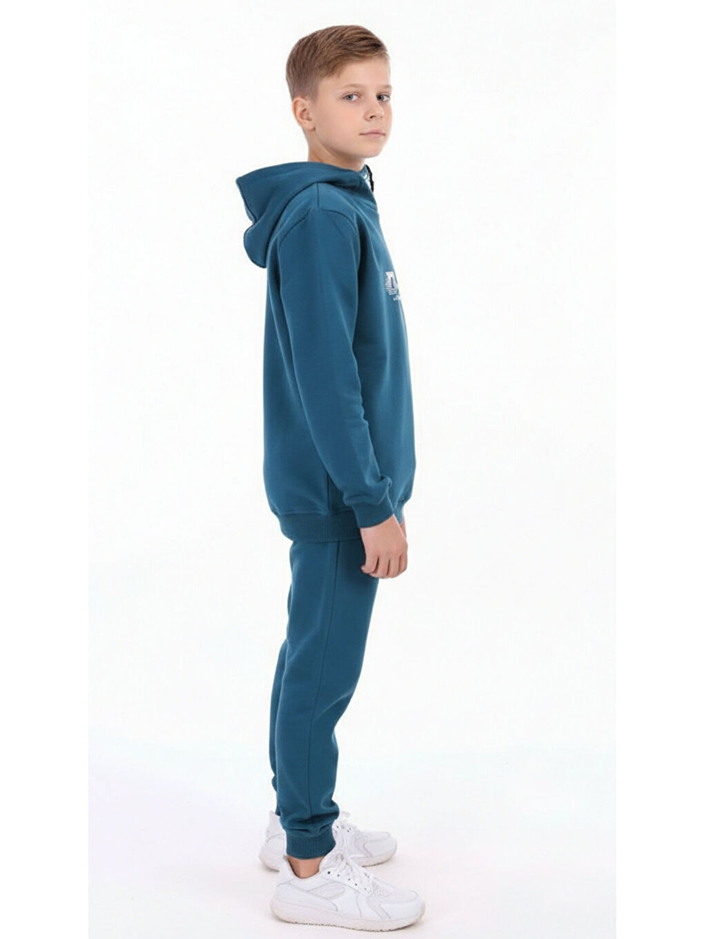 Petrol Erkek Çocuk Baskılı Eşofman Takım-1