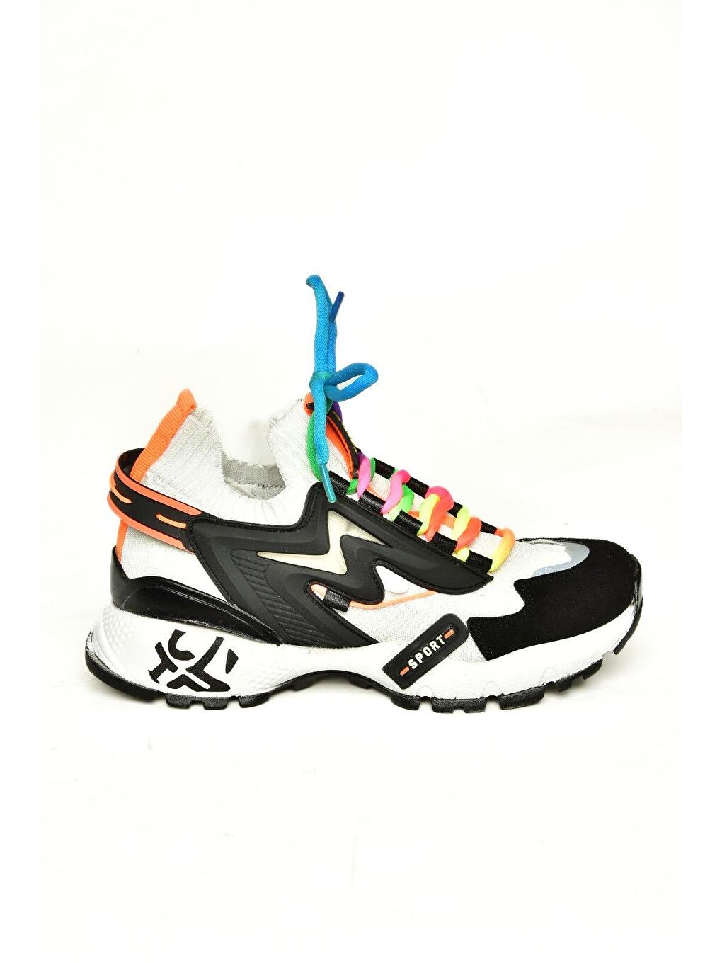 U6026025 Siyah Kadın Sneakers-2