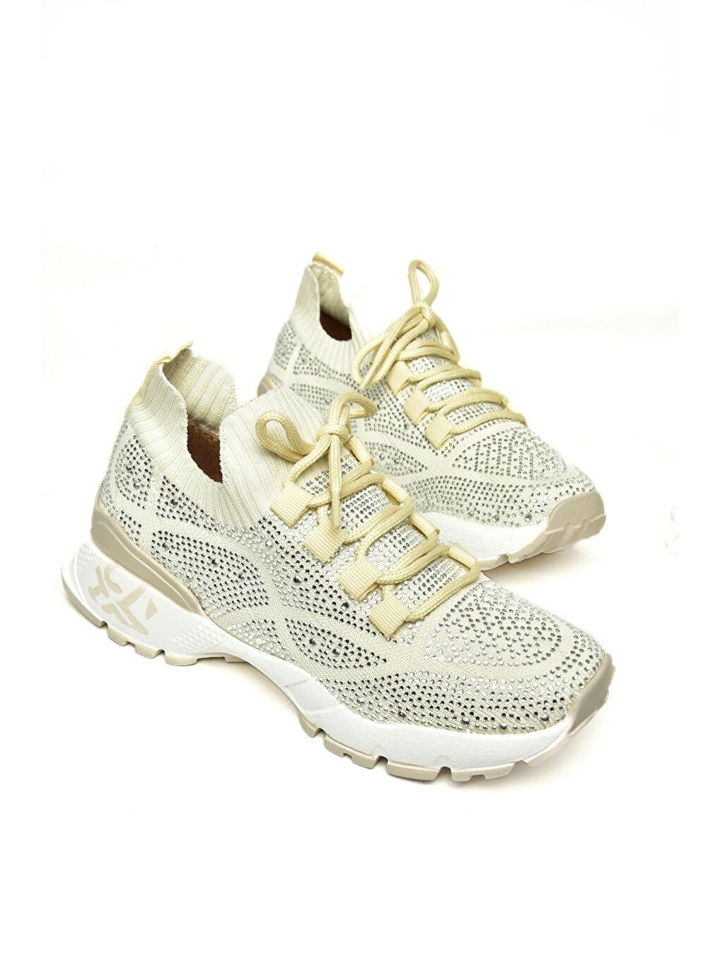 U6029151 Bej Kadın Sneakers-1