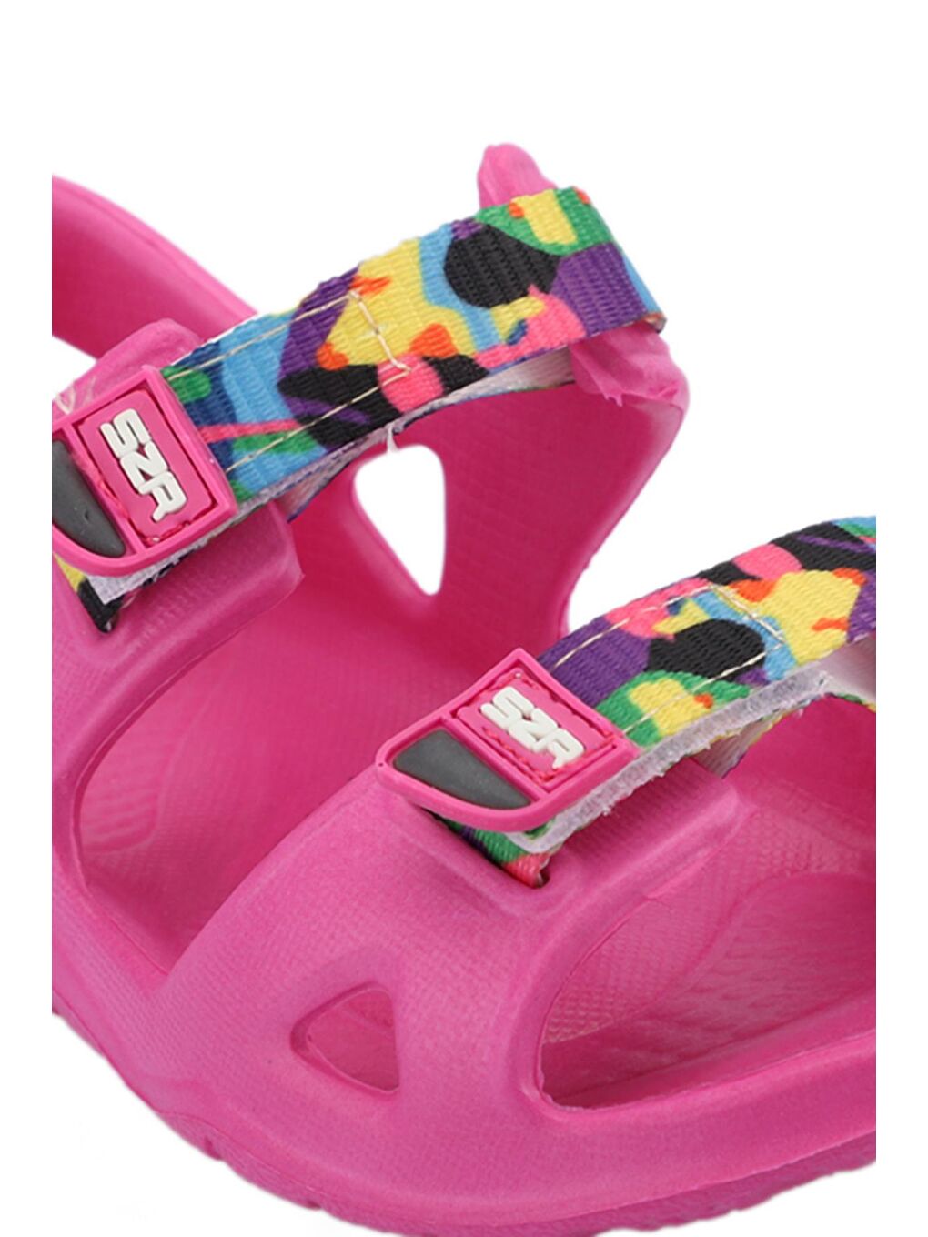 OKRA Kız Çocuk Sandalet Fuşya-3