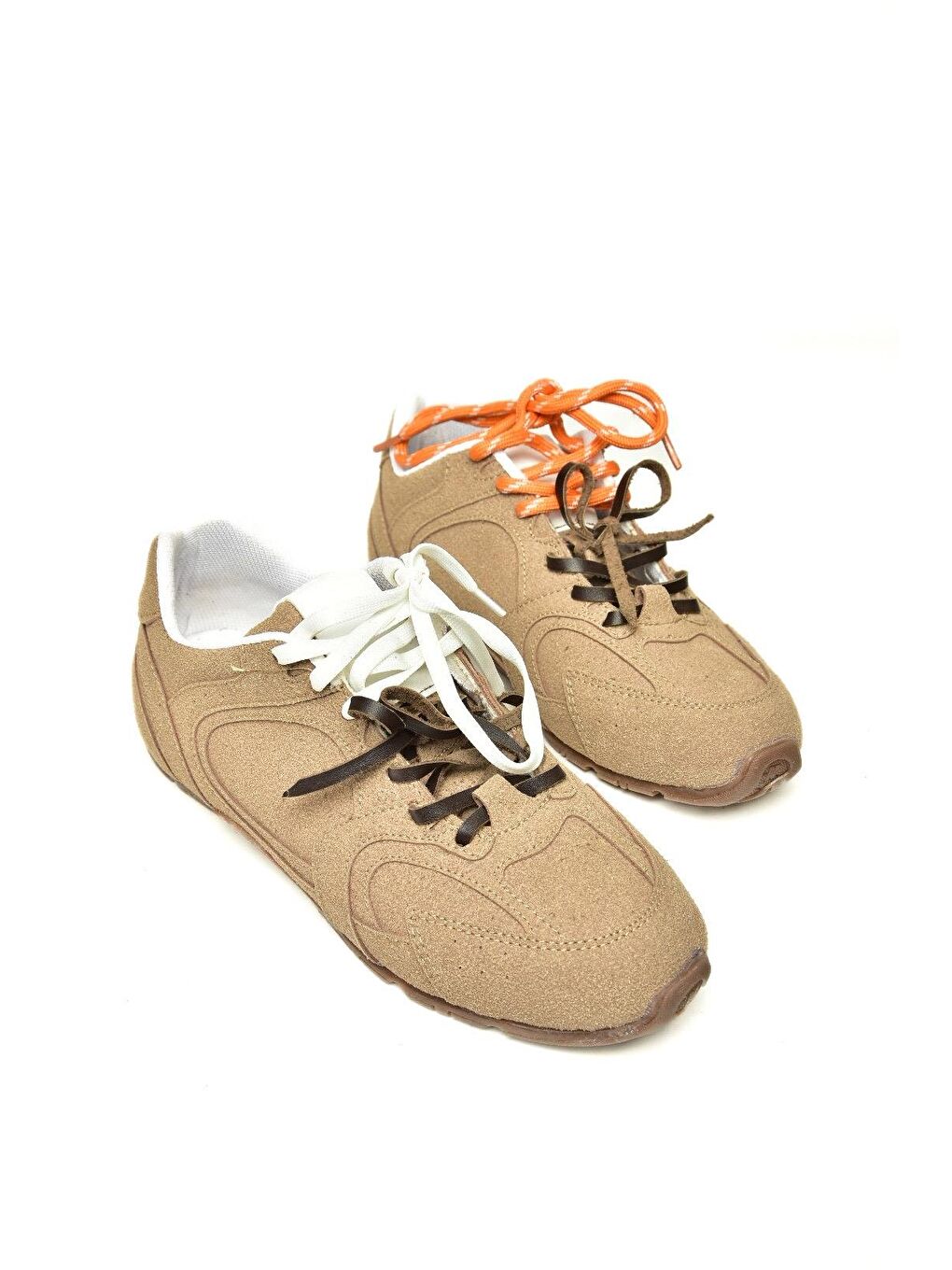 Bej U8461440 Vizon Kadın Sneakers-2