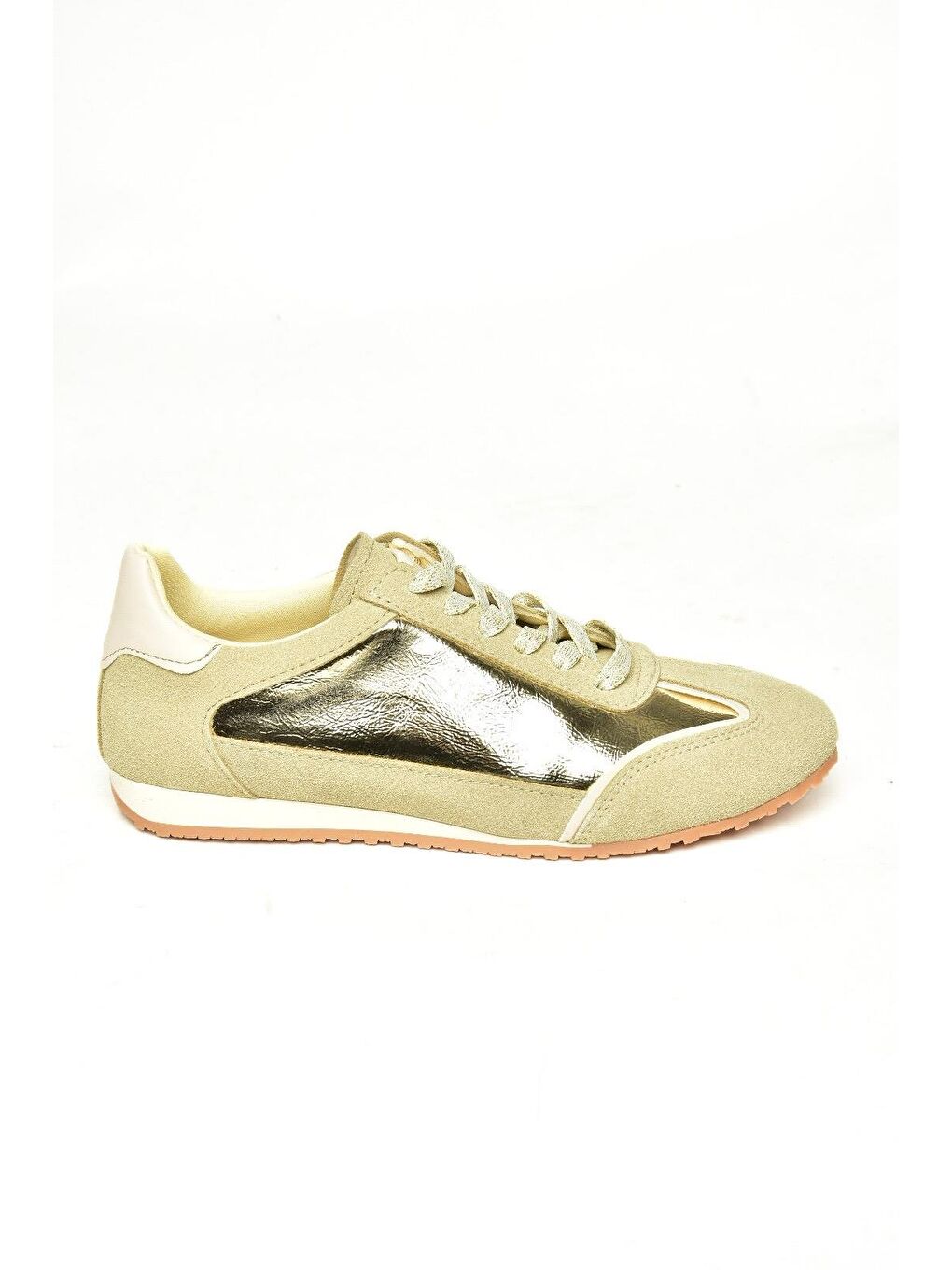 Sarı U8207305 Altın Kadın Sneakers