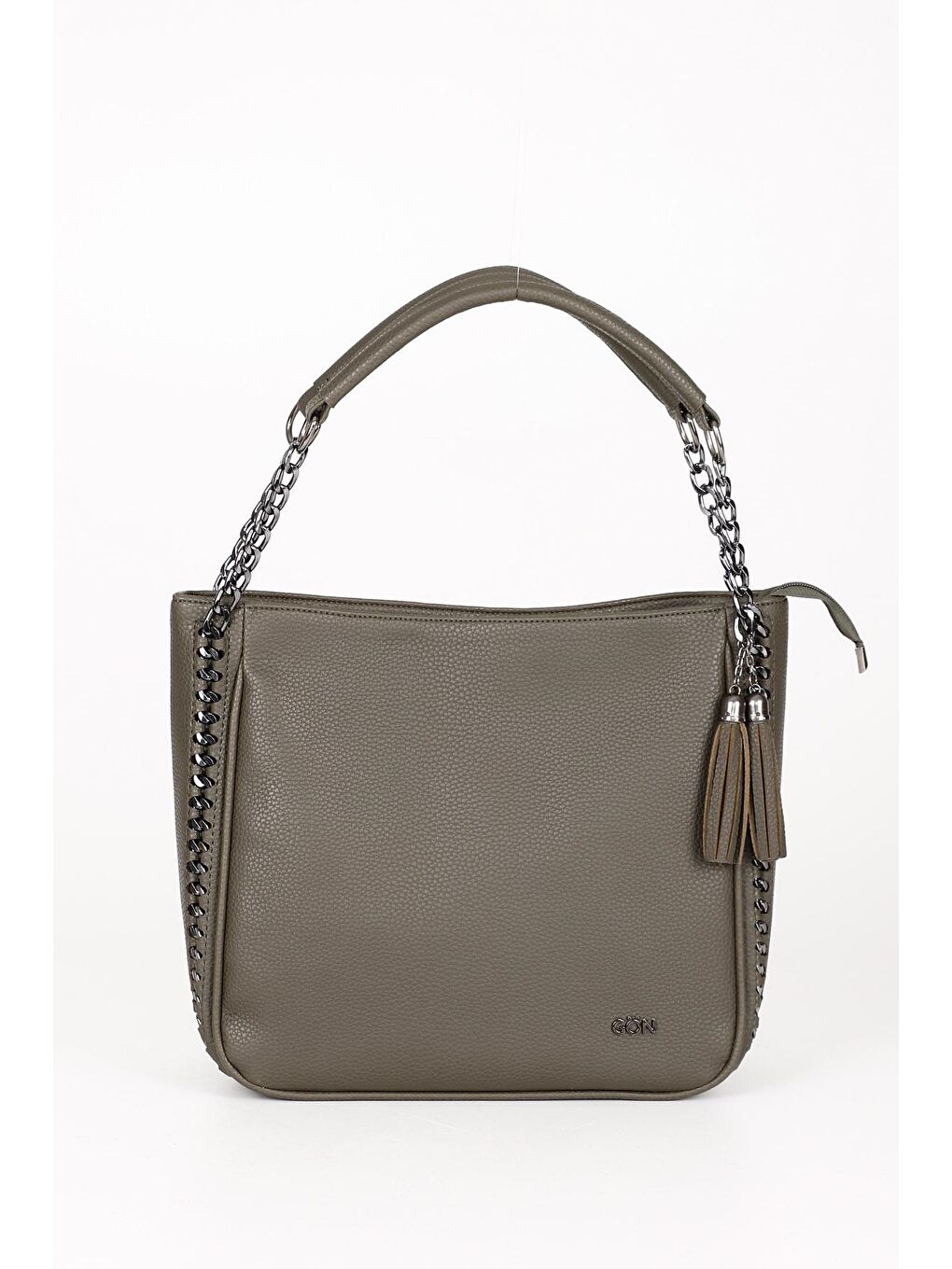 Haki Büyük Boy Kadın Omuz Çantası B6807