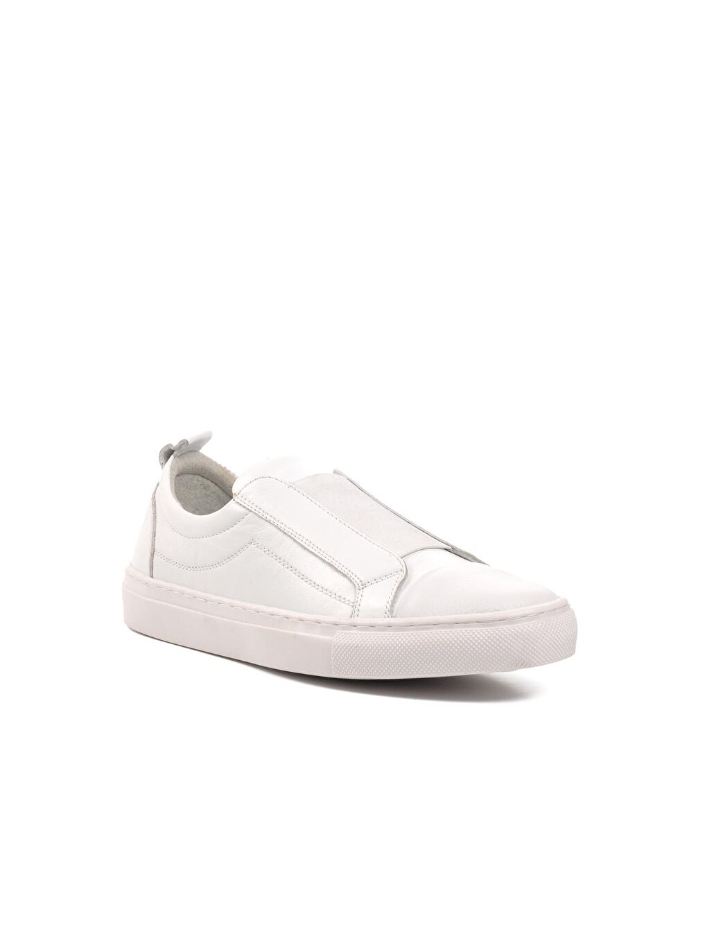 Rcdl 4215 Beyaz Hakiki Deri Erkek Casual Ayakkabı-2