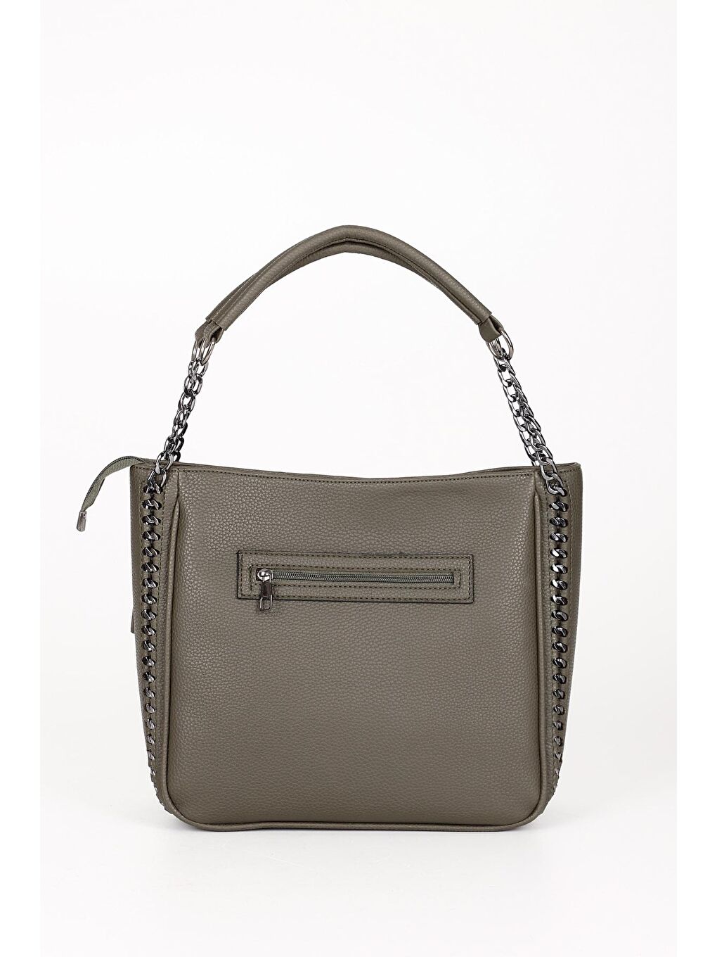 Haki Büyük Boy Kadın Omuz Çantası B6807-3