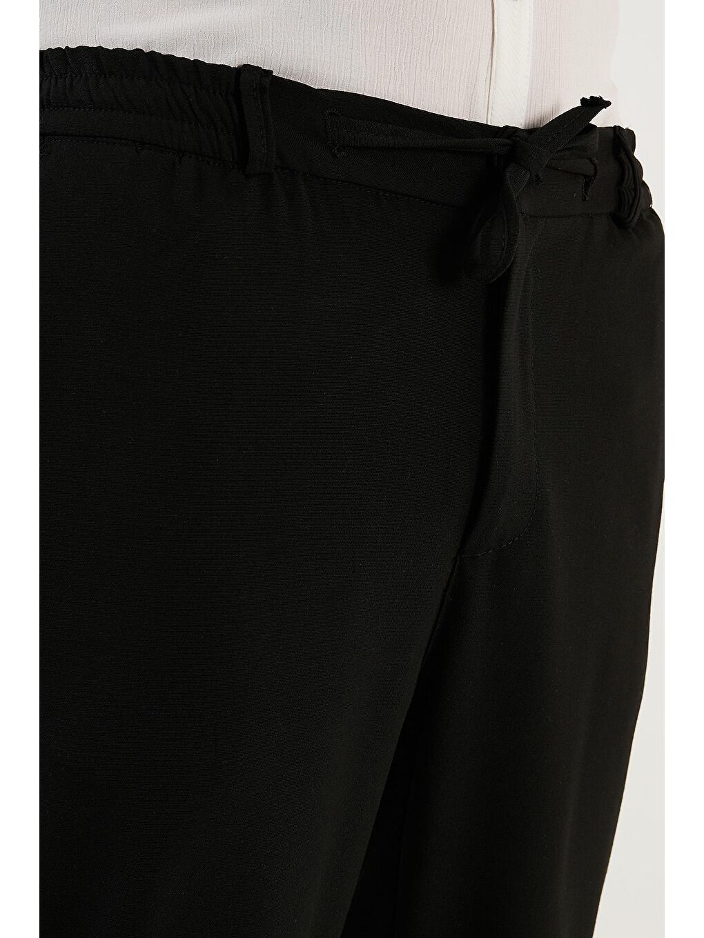 Siyah Slim Fit Normal Bel Düz Paça Erkek Pantolon 6134516-4
