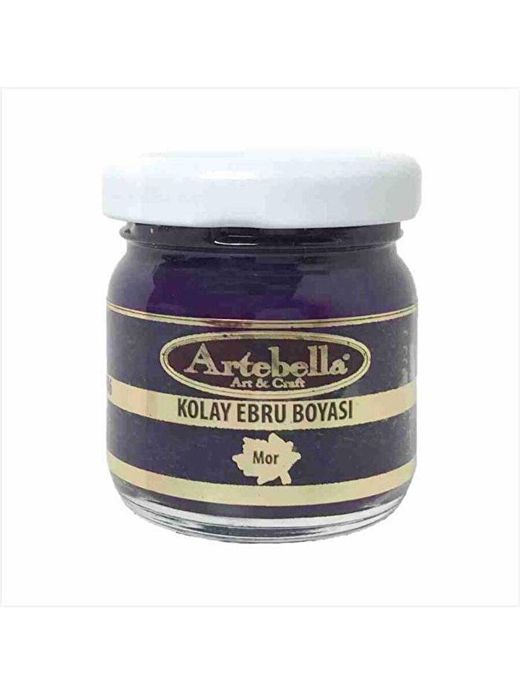 Artebella Mor Kolay Ebru Boyası Mor 40ml