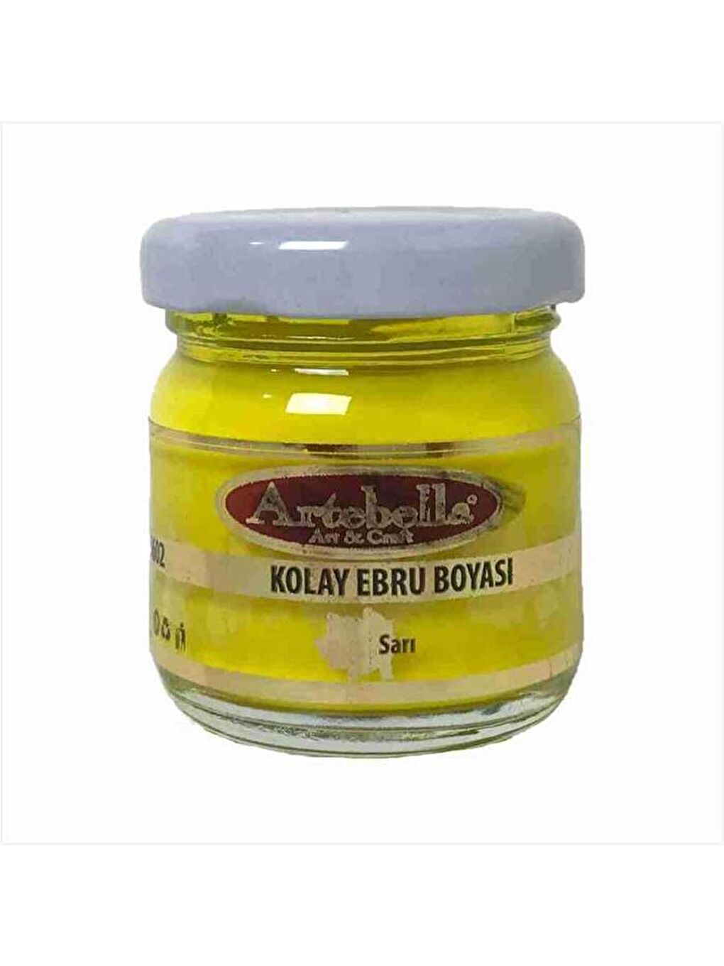 Artebella Sarı Kolay Ebru Boyası Sarı 40ml