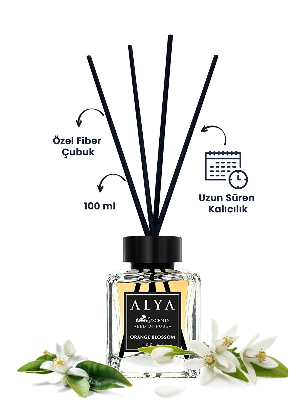 Karışık Nature's Scents Orange Bambu Çubuklu Oda Kokusu- Portakal Kokusu-3