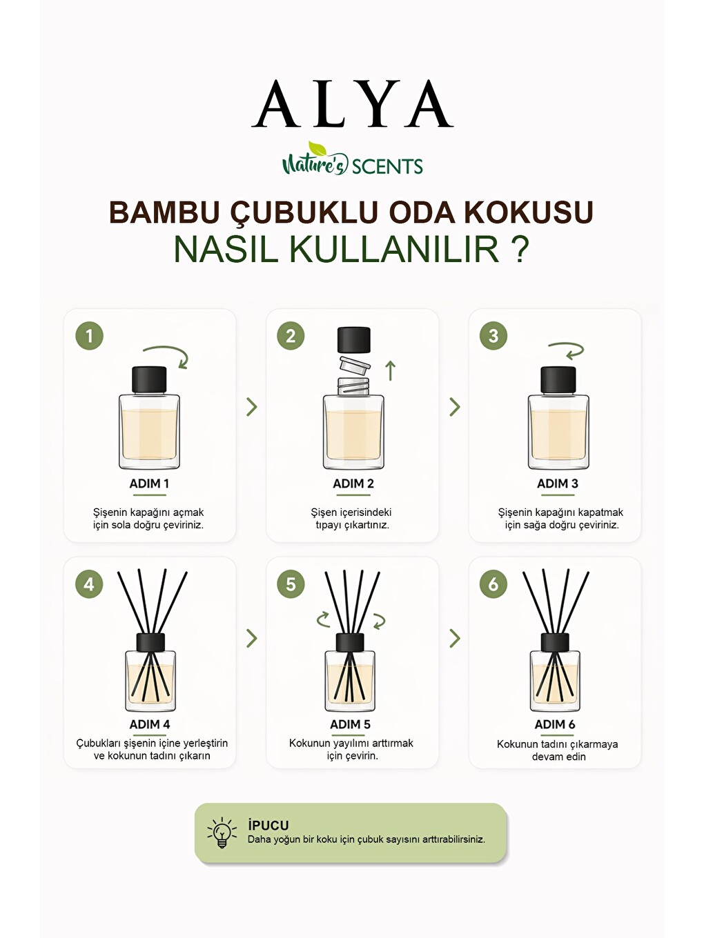 Karışık Nature's Scents Orange Bambu Çubuklu Oda Kokusu- Portakal Kokusu-4