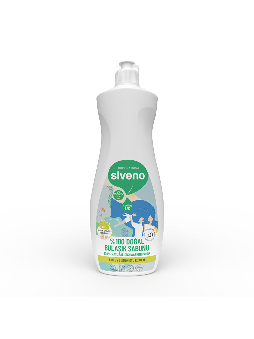 %100 Doğal Bulaşık Sabunu Bitkisel Elde Bulaşık Sabunu Nemlendirici Vegan 500 ml-5
