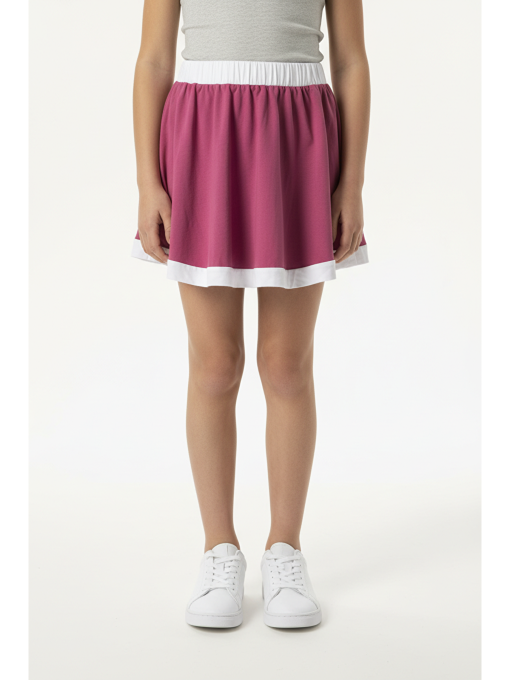 Mürdüm Kız Çocuk Etek