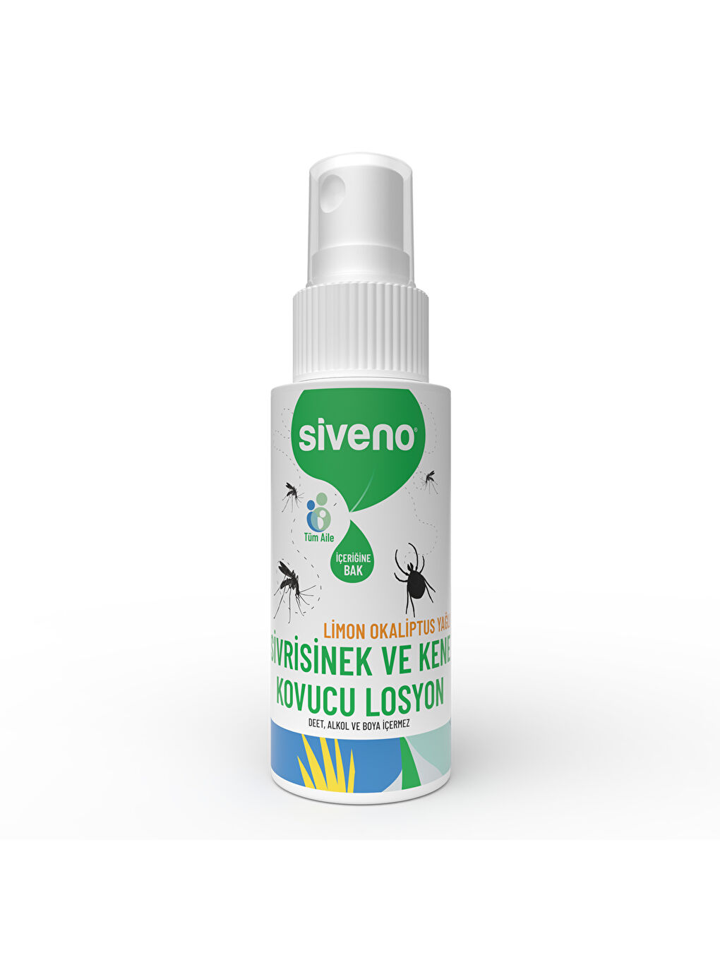 Sivrisinek ve Kene Kovucu Sprey Losyon Bitkisel Tüm Vücut İçin Seyahat Tatil Boy 50 ml-5