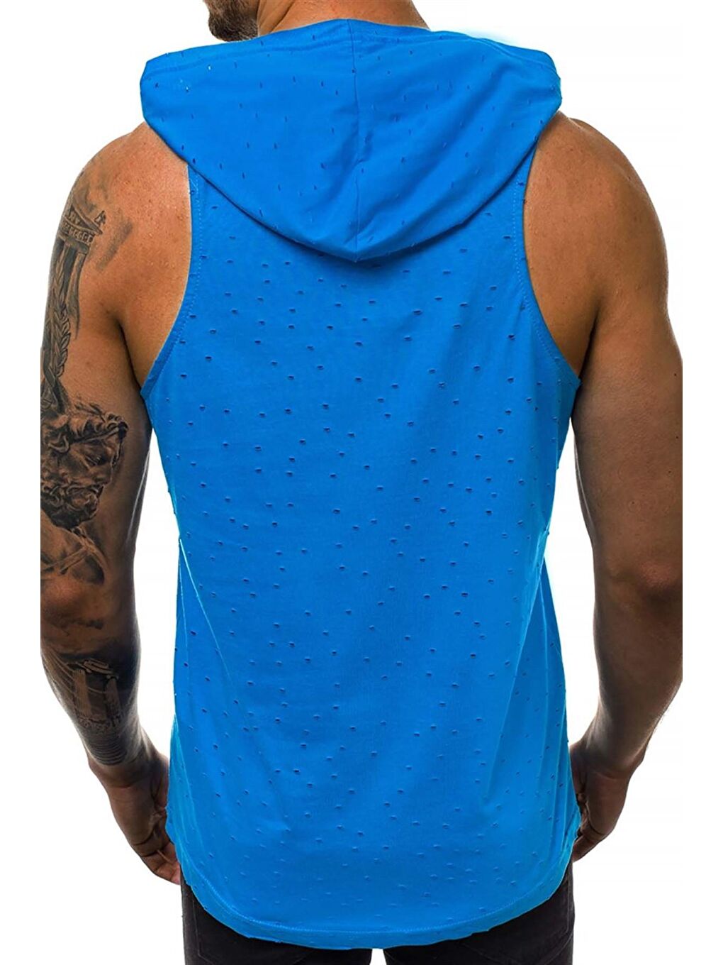 Kapüşonlu Atlet Turkuaz 2893-2