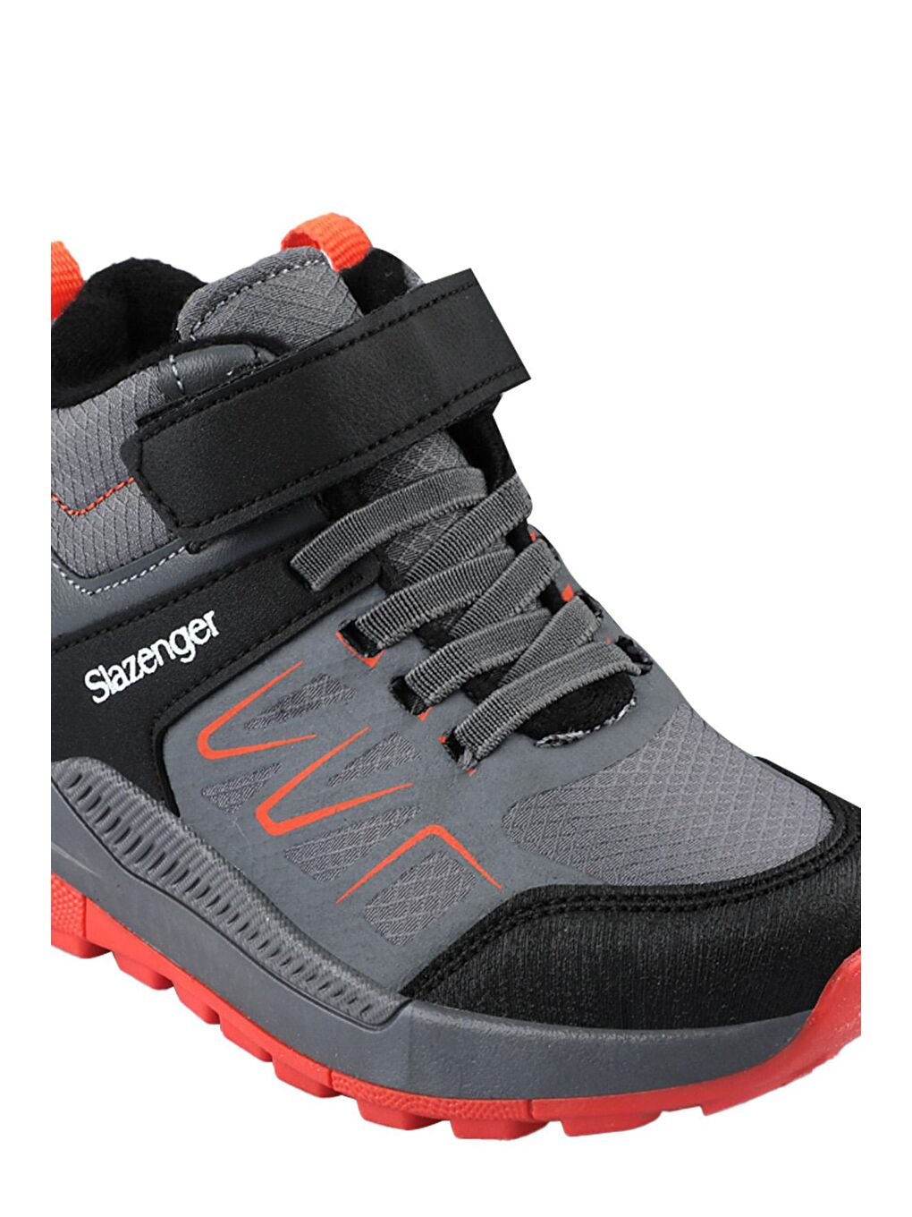 SLAZENGER KENTON I Unisex Çocuk Bot Koyu Gri - 3