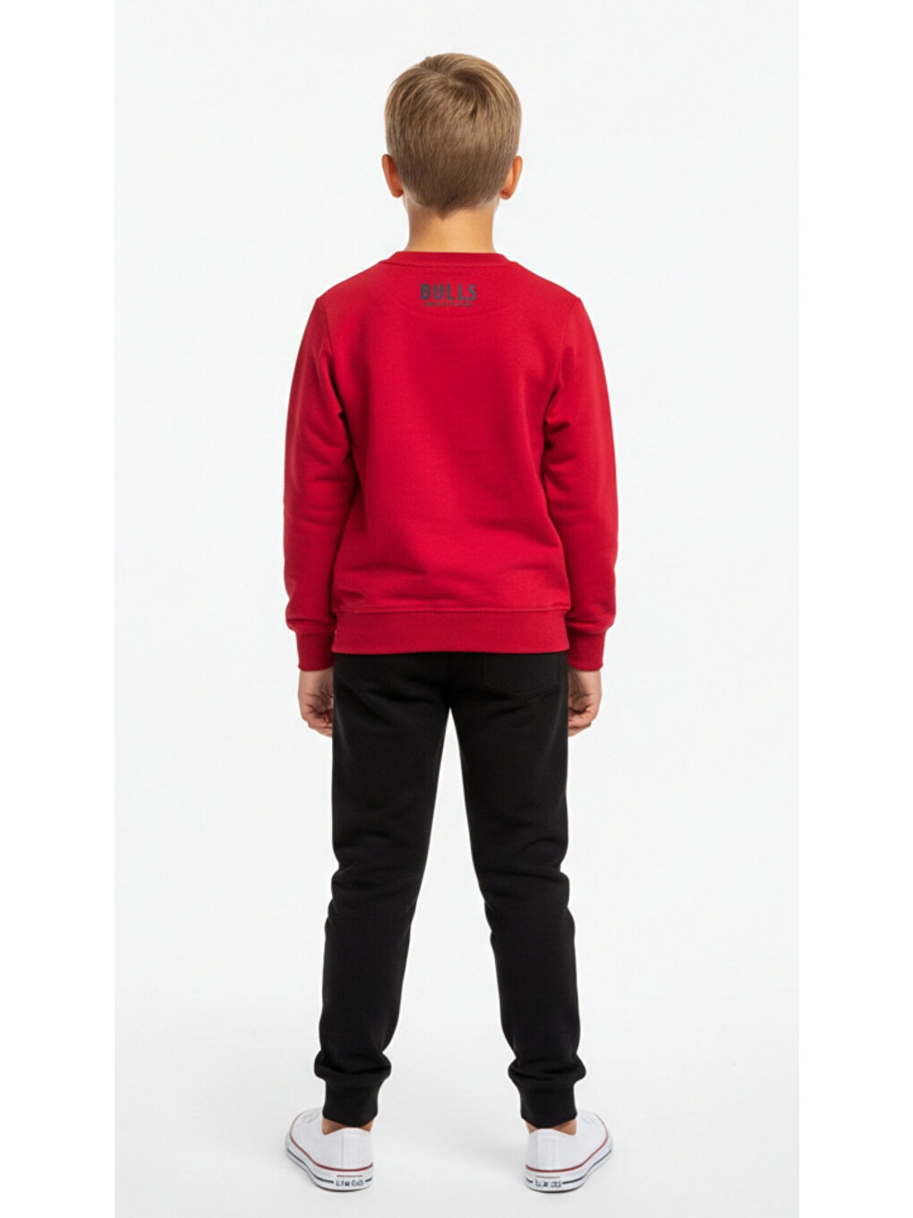 Bordo Erkek Çocuk Baskılı Eşofman Takım-3