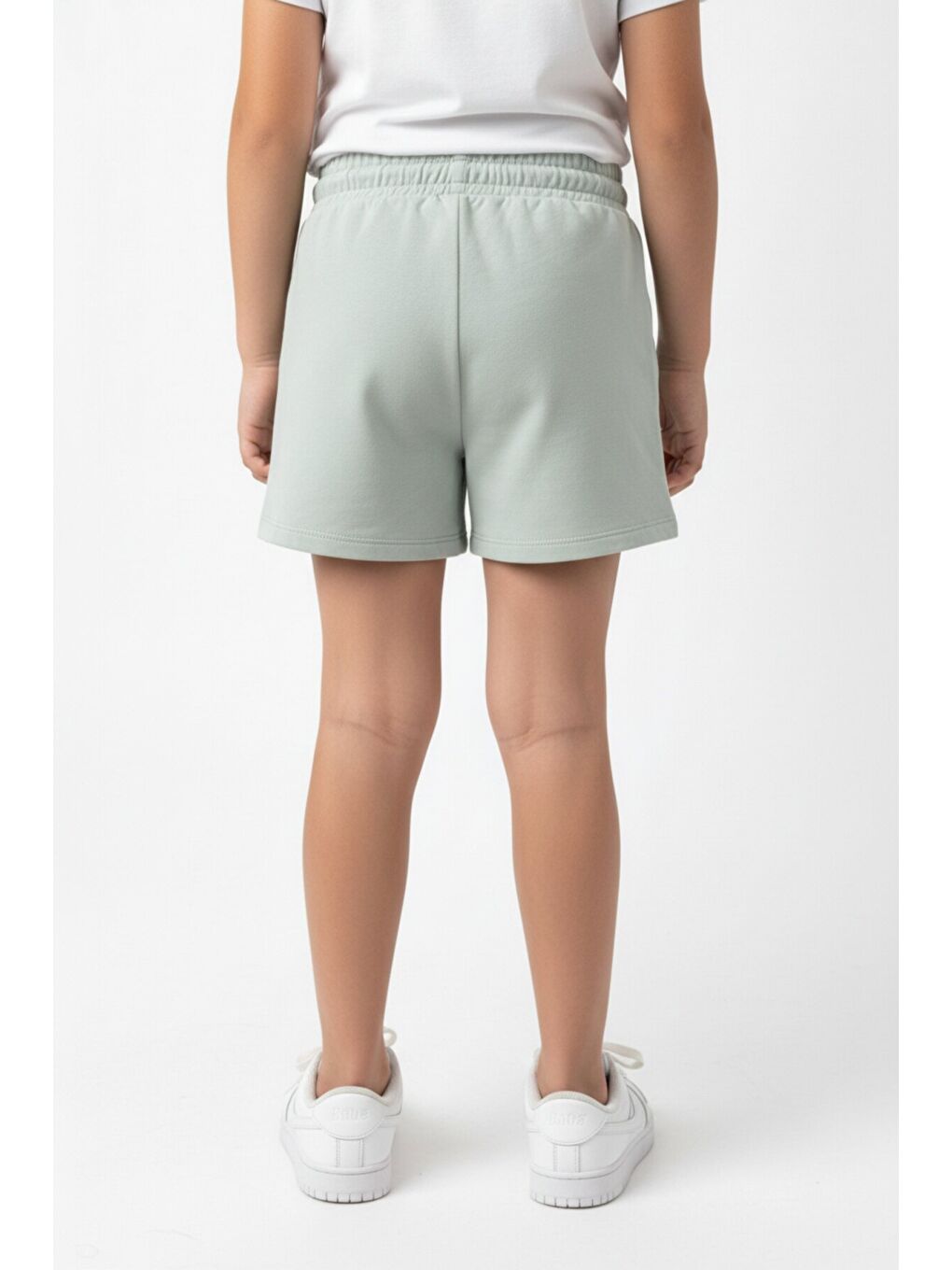 Gri Kız Çocuk They Standards Baskılı Şort-4