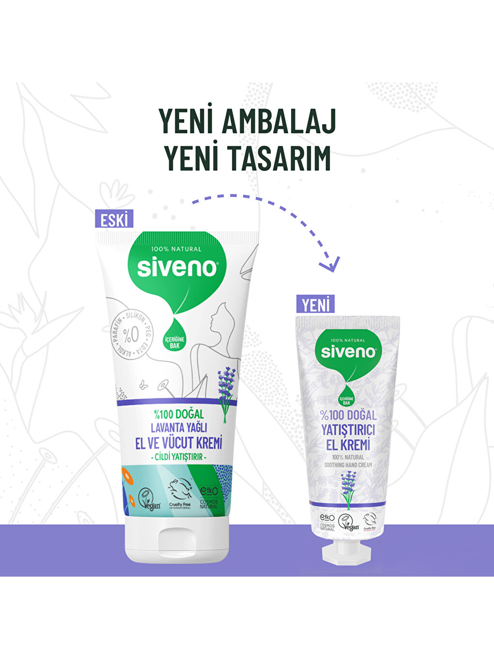 %100 Doğal El Ve Vücut Kremi Lavanta Cilt Yatıştırıcı Onarıcı Yoğun Nemlendirici Vegan 30 ml-5
