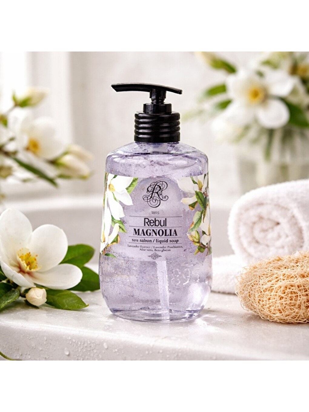Magnolia Sıvı Unisex Sabun - Mor - 500 Ml-1