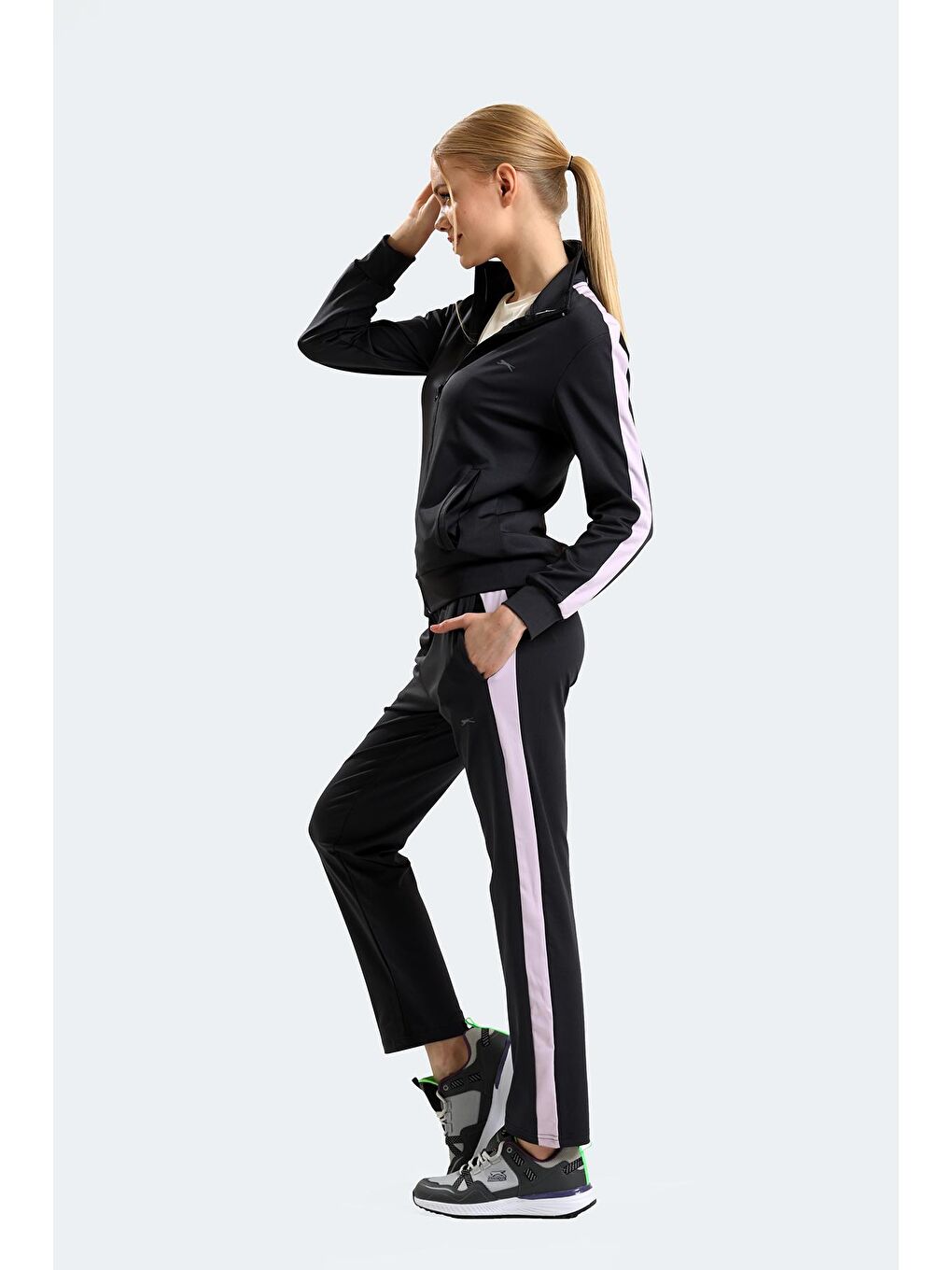 RIFLE Kadın Eşofman Takım Koyu Gri-2