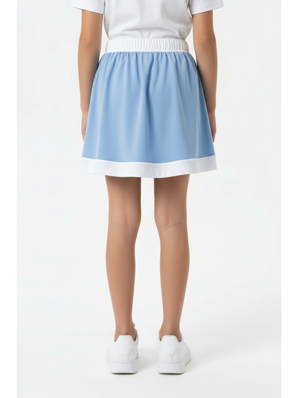 Mavi Kız Çocuk Etek-3