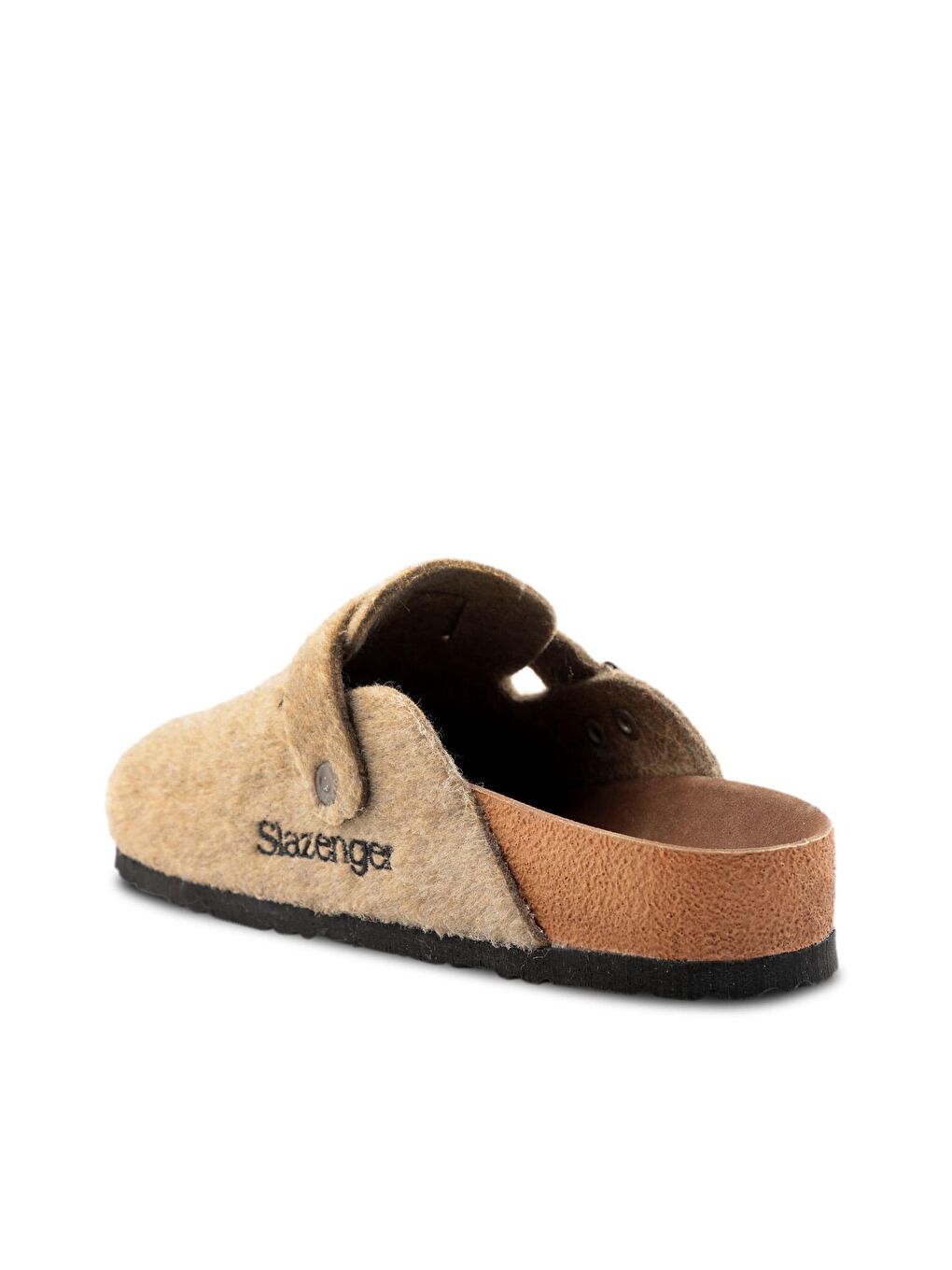 LEO Keçe Kadın Ev Terliği Bej-2