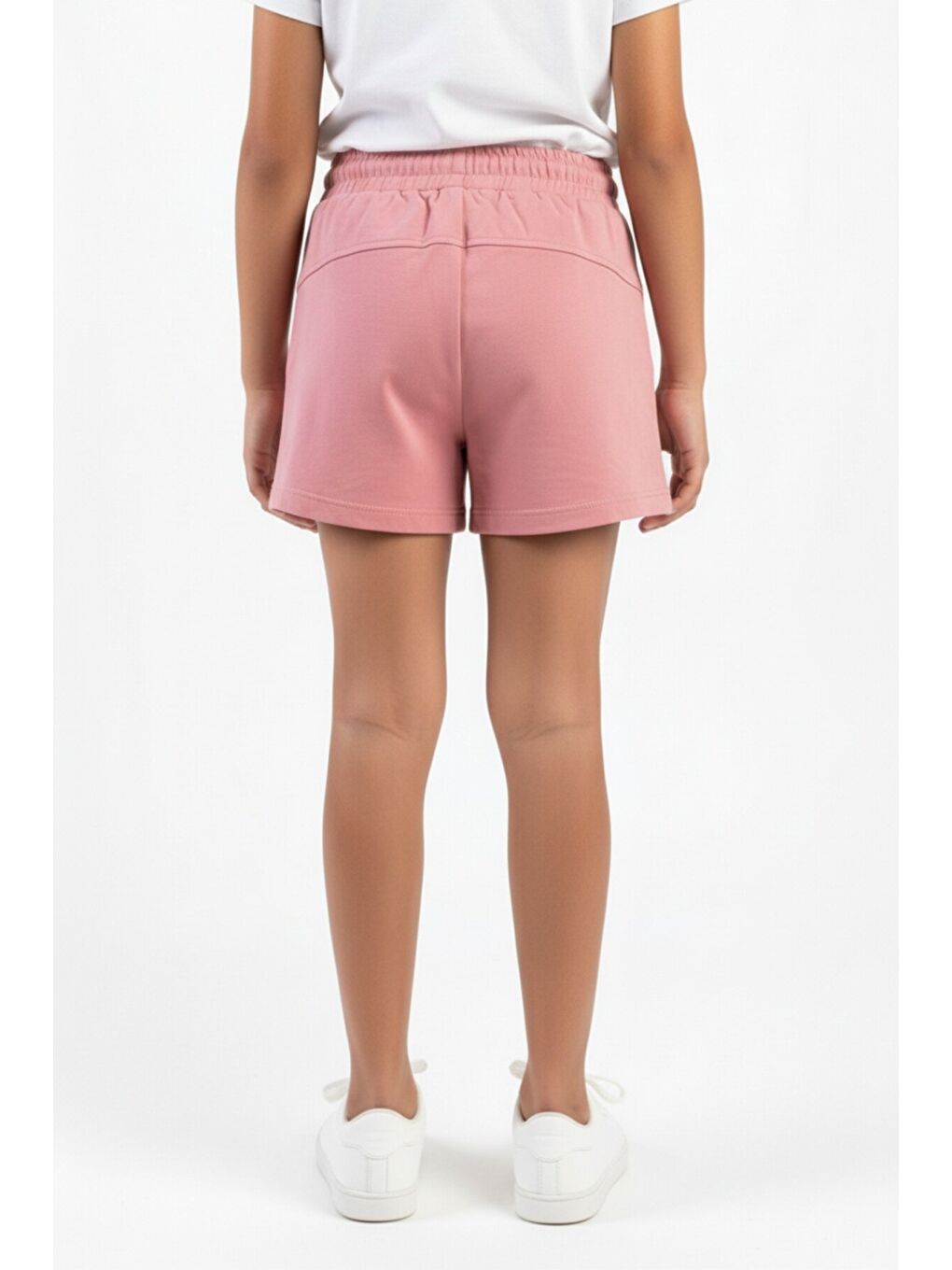 Pembe Kız Çocuk They Standards Baskılı Şort-3