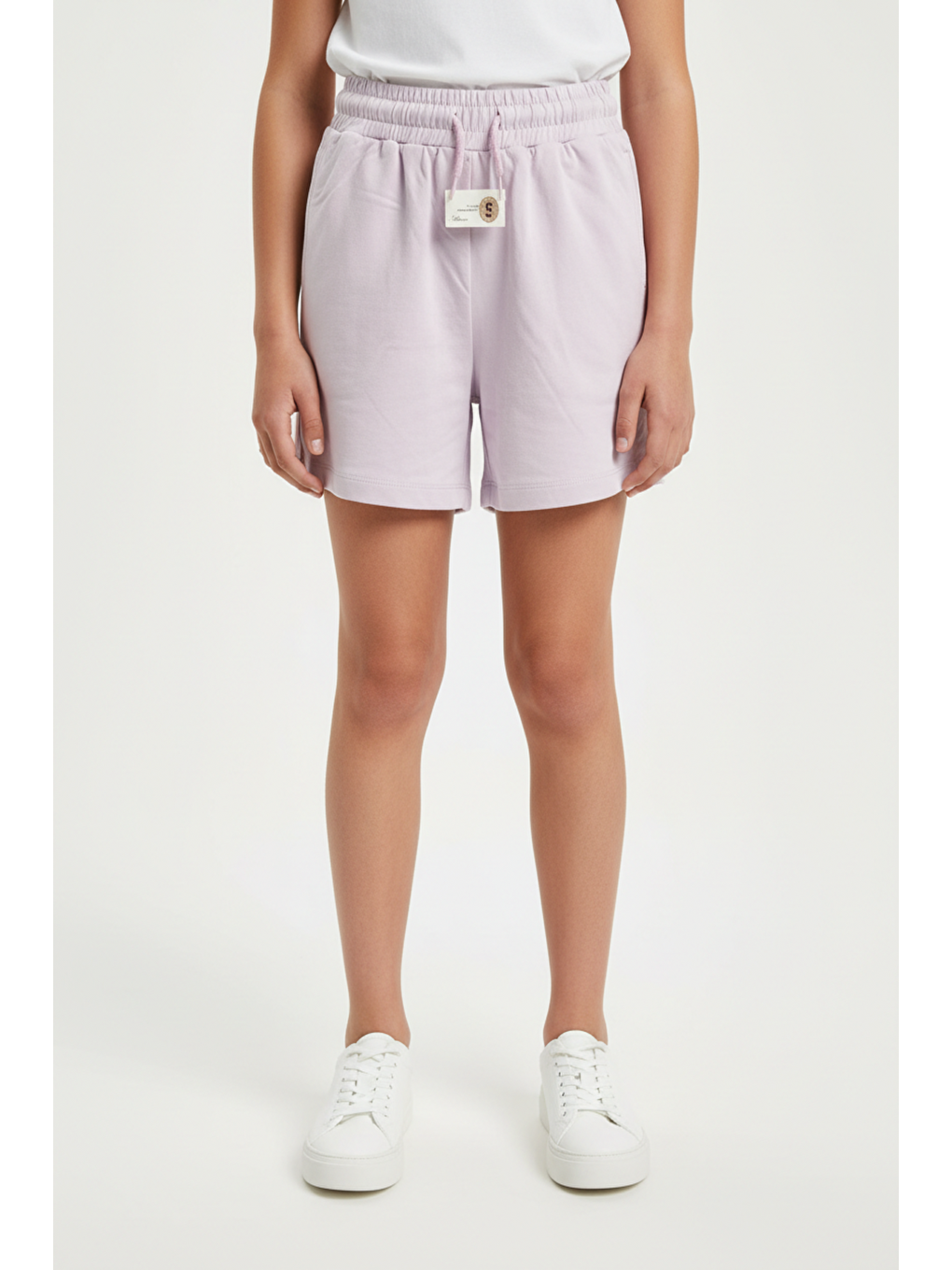 Lila Kız Çocuk Şort