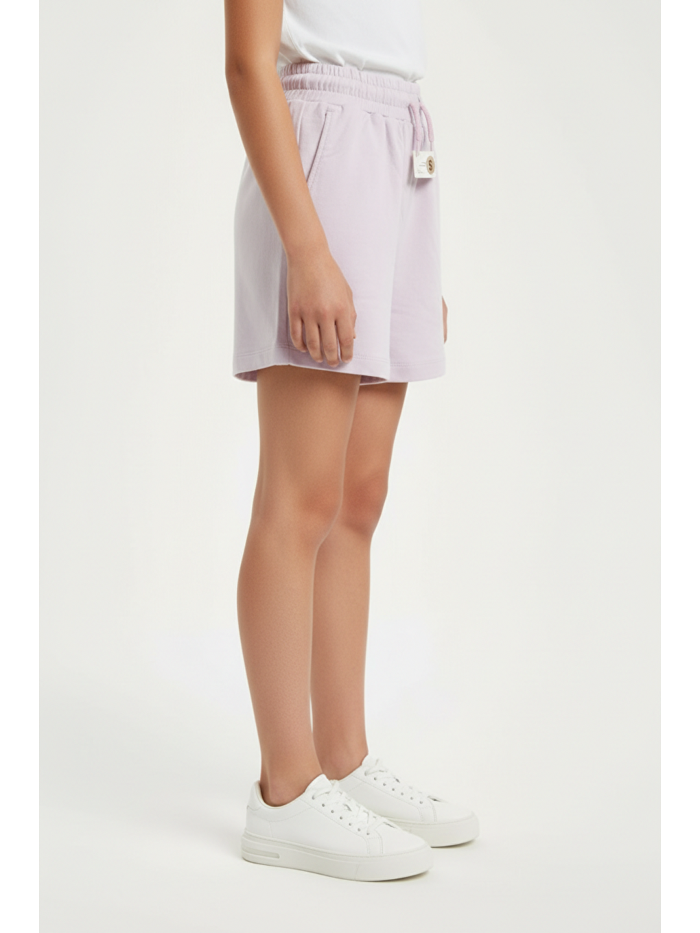 Lila Kız Çocuk Şort-1